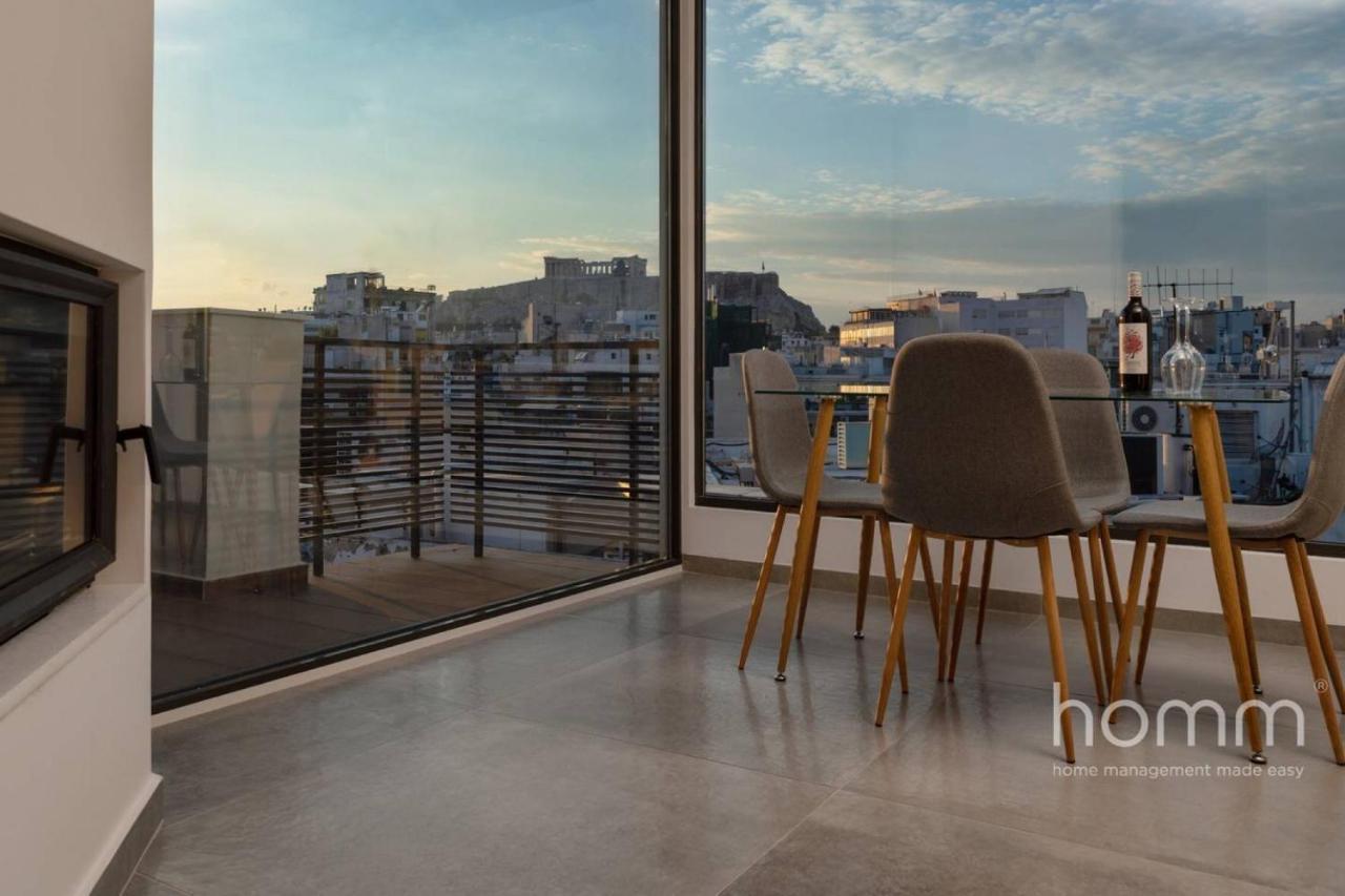 59M² Homm Loft- Penthouse With Acropolis View,2Ppl Leilighet Athen Eksteriør bilde
