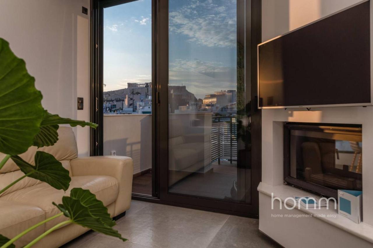 59M² Homm Loft- Penthouse With Acropolis View,2Ppl Leilighet Athen Eksteriør bilde