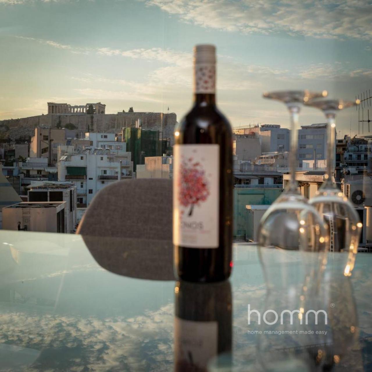 59M² Homm Loft- Penthouse With Acropolis View,2Ppl Leilighet Athen Eksteriør bilde