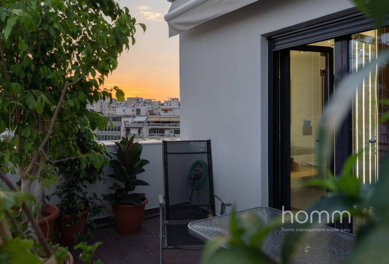 59M² Homm Loft- Penthouse With Acropolis View,2Ppl Leilighet Athen Eksteriør bilde